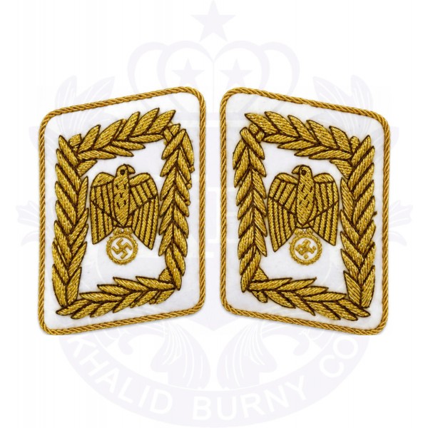 Luftwaffe General Officer collar tabs from World War II.