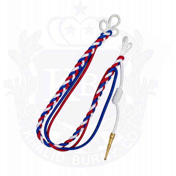 Red White & Blue Shoulder Citation Cord 