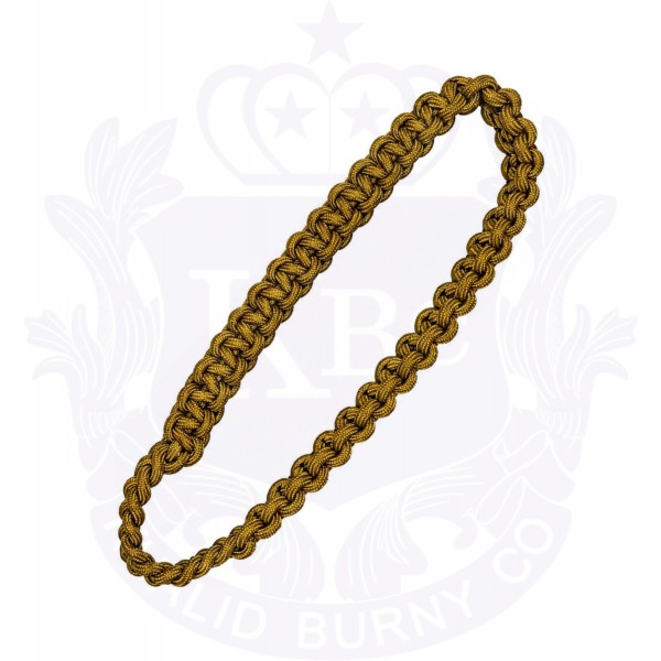 Gold Braided Ceremonial Shoulder Cord