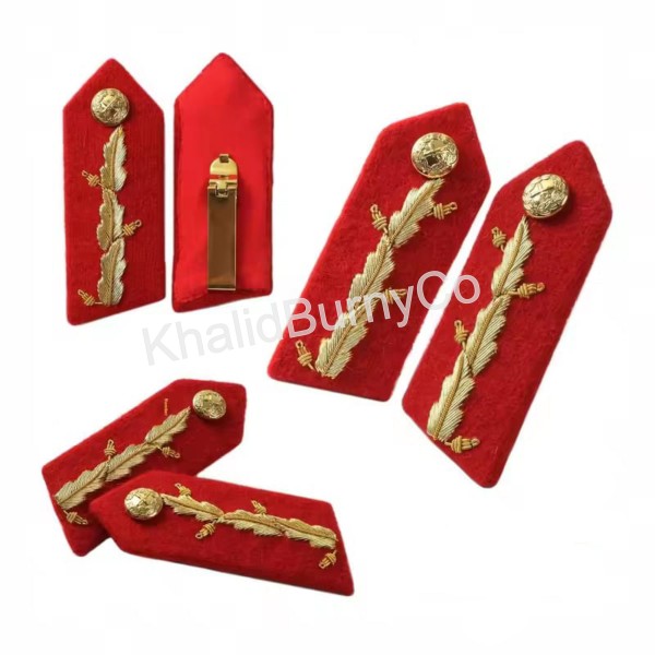 Red and Gold Leaf Oak Leaf collar 