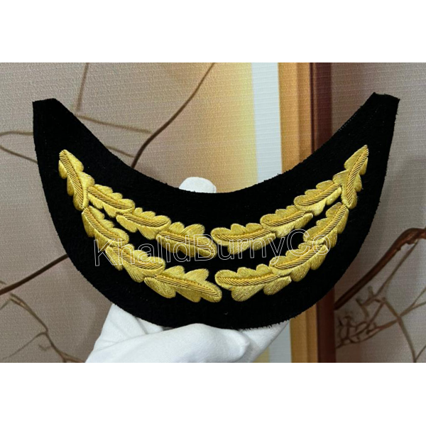 Royal Navy officer's peak cap